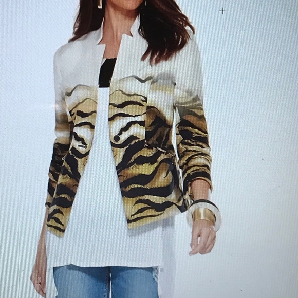 Chico's Black Label Pleated Sweater Tank - Picture 1 of 11